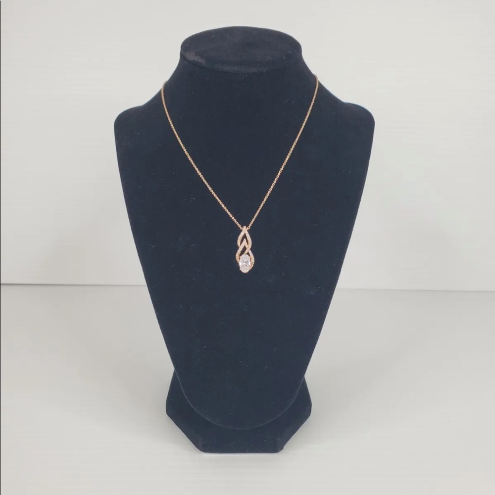 Eliot Denori Rose Gold Pendant Necklace